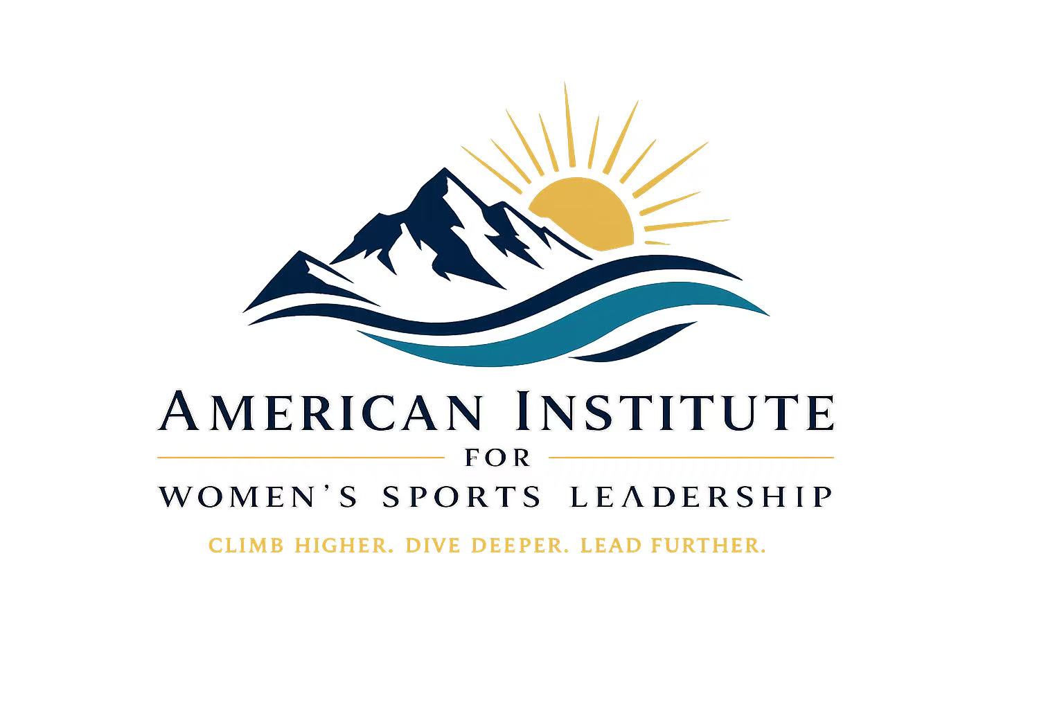 American Institute for Women’s Sports Leadership — Climb higher. Dive deeper. Lead further.